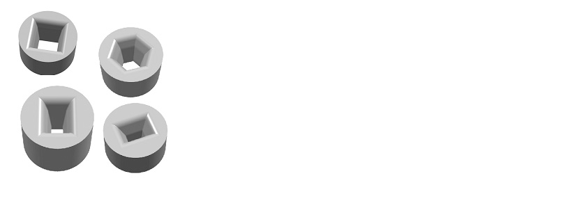 拉制四方形、六方形金屬棒材拉伸模坯