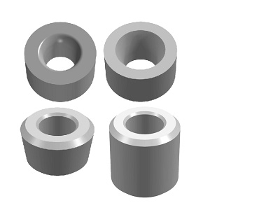 拉制金屬管棒與減壁減徑用21、22、23、30、31型拉伸模坯